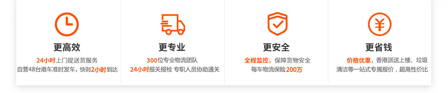 廣州到香港物流專線常見問題解答，深圳東勝物流運輸服務