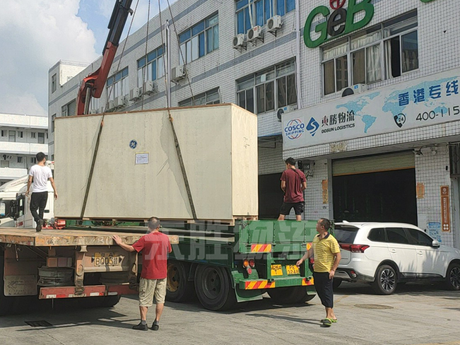 惠州到香港物流；惠州到香港貨運(yùn)公司；深圳東勝物流運(yùn)輸?shù)较愀郯咐龍D