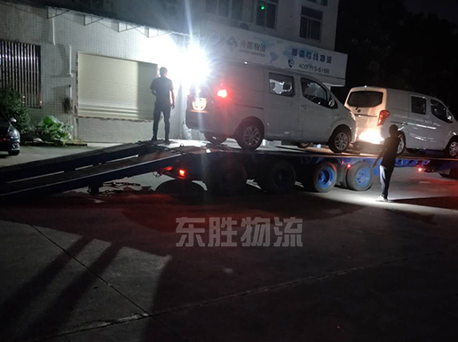 小轎車托運到香港，轎車運輸香港案例圖